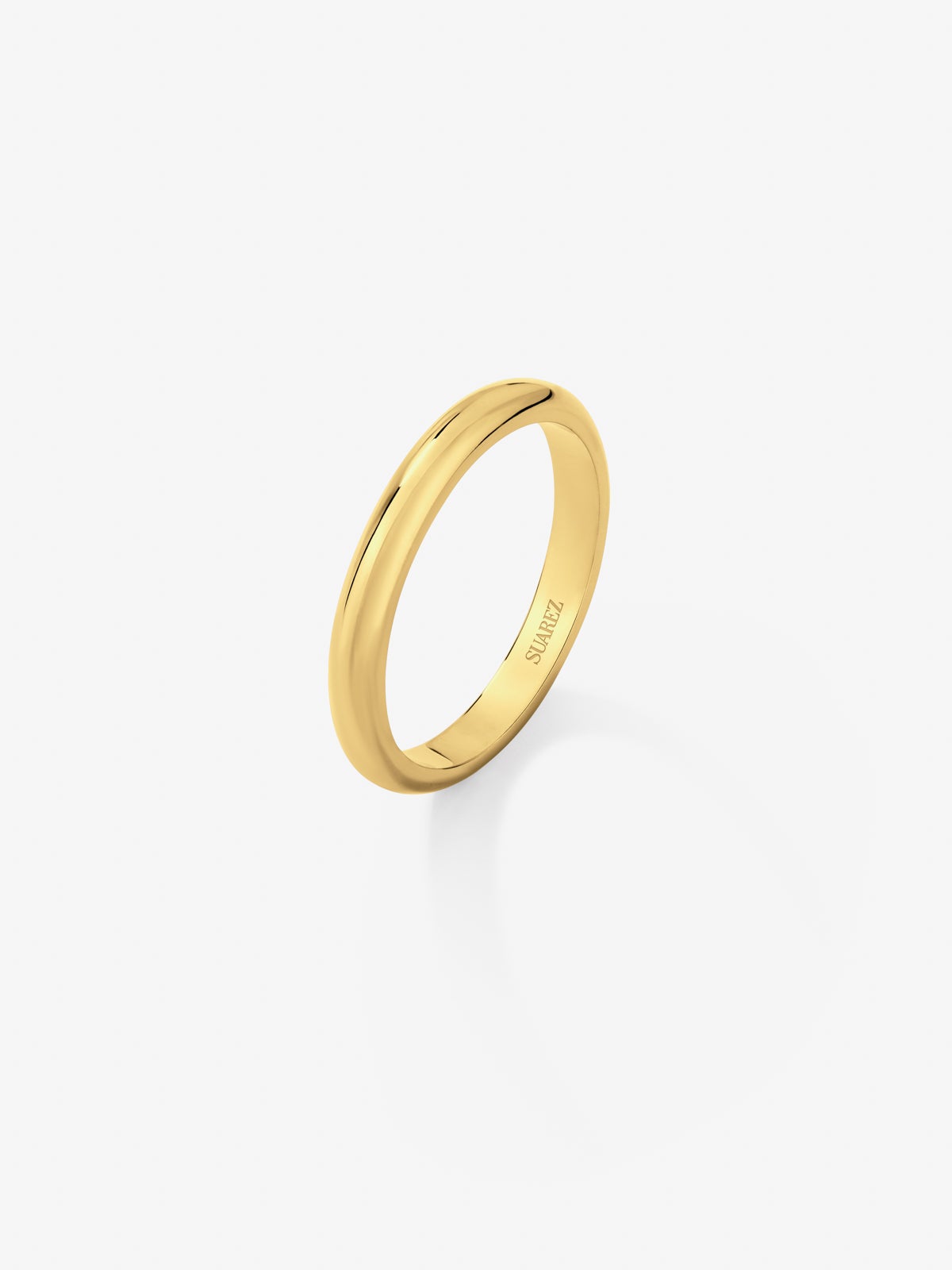 18K yellow gold wedding ring