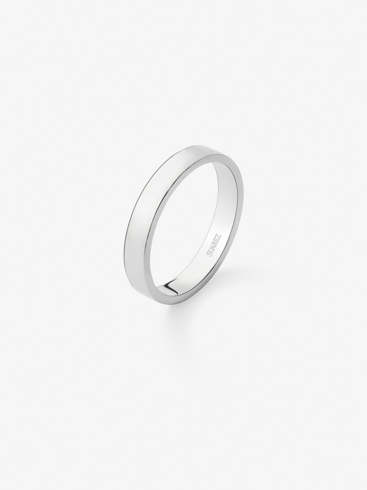 18K White Gold Wedding Alliance of 3.15mm