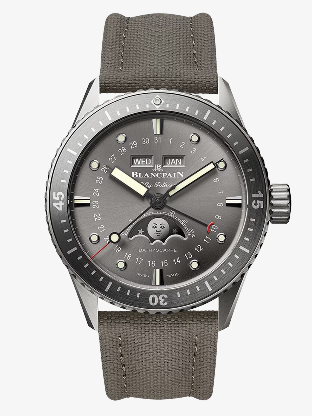 Blancpain Bathyscaphe Quantième Complet Phases de Lune