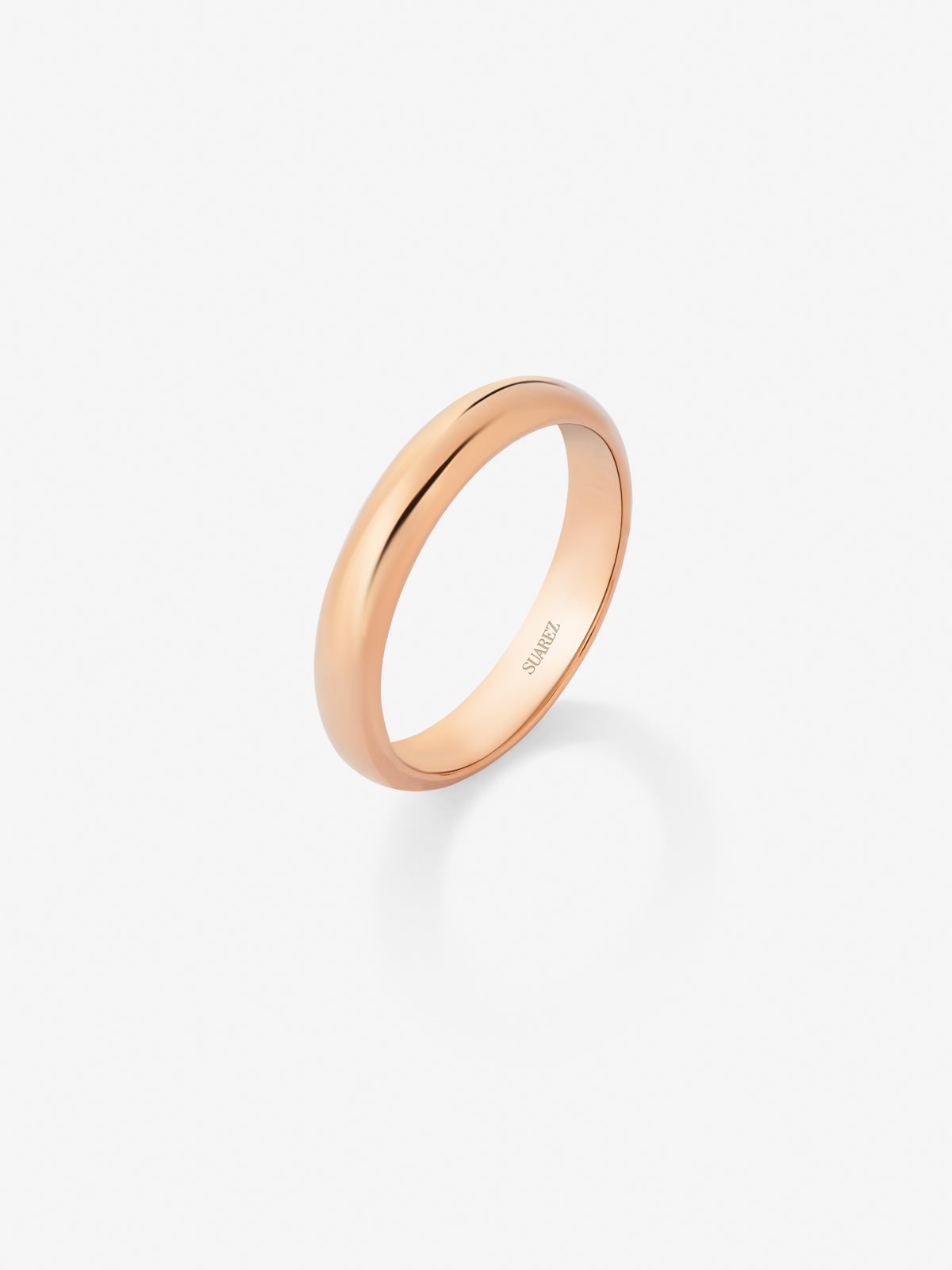 18kt rose gold wedding alliance